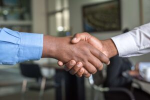 new york insurance agency business handshake